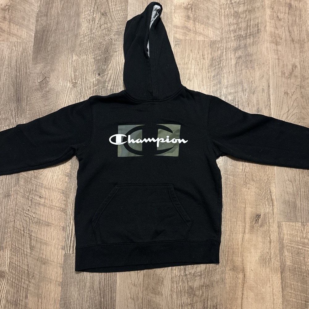 Champion Black Hoodie